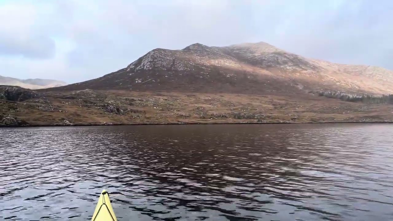 Winter kayak Camping