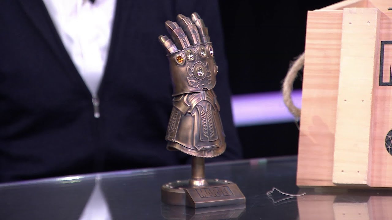 Unveiling the Magic Spotlight Series Infinity Gauntlet Trophy | Marvel | East Continental Gems​