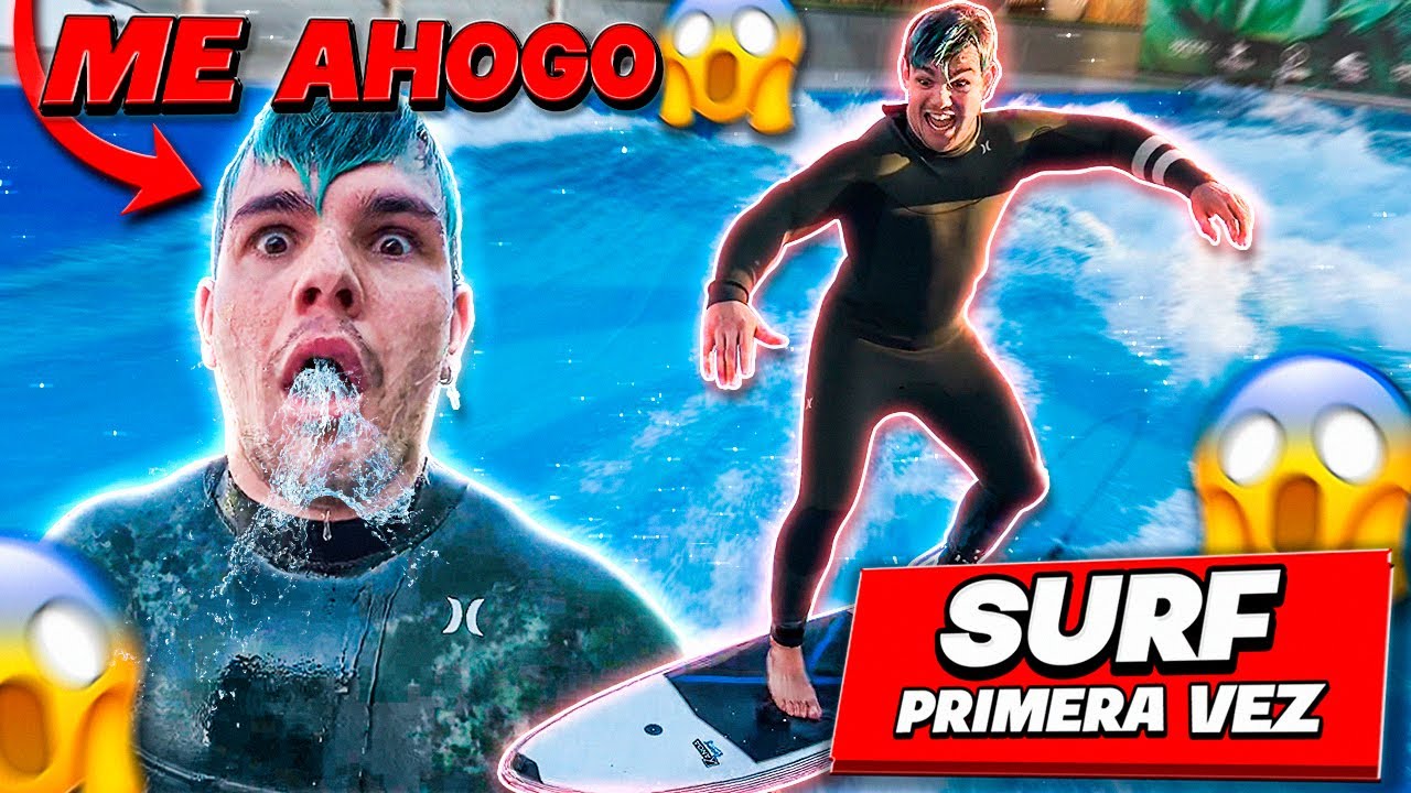 SURFEANDO 🏄‍♂️ en una MAQUINA DE OLAS GIGANTE!! 🌊 | Probando TODOS los DEPORTES #4