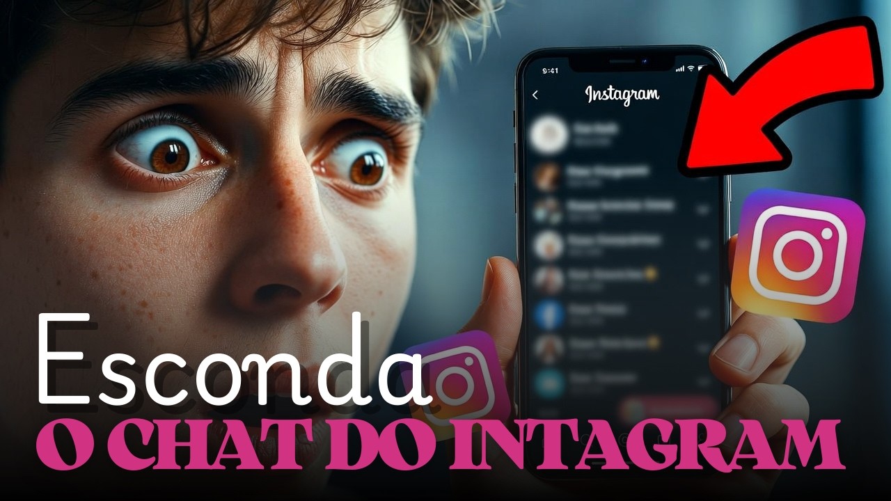 🤫 3 Truques Para Ocultar Suas Conversas do Instagram!!📱🔥