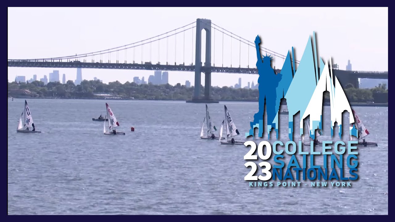 Women's Finals Day 1: College Sailing Nationals 2023 at U.S. Merchant Marine Academy Kings Point, NY
