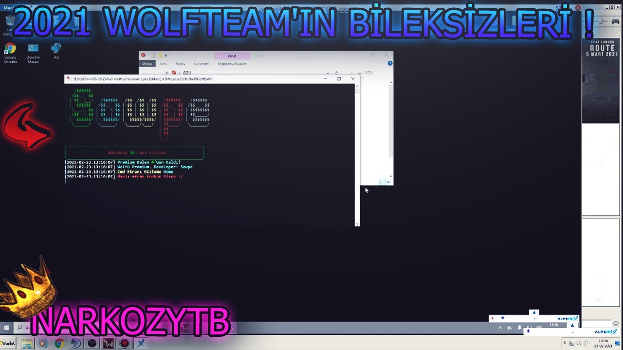 2021 WOLFTEAM'IN BİLEKSİZLERİ ! Vol.2 #WOLFTEAM​ TOPLU İFŞA #NARKOZYTB #HACK #HİLE #İFŞA