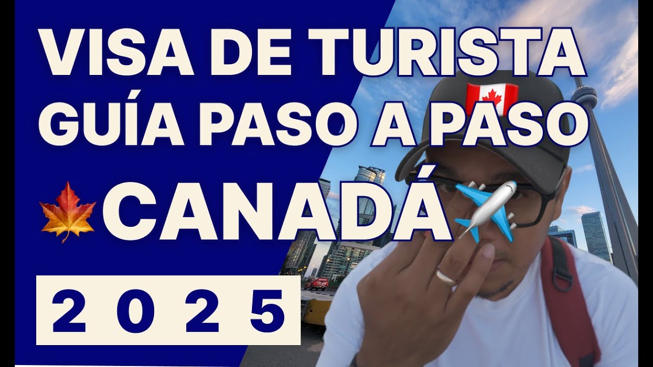 Como aplicar online a visa de turista para Canadá 🇨🇦🍁 en 2025/2026
