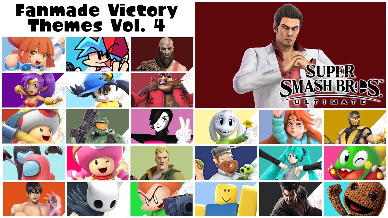 Fanmade Victory Themes Vol. 4 | Super Smash Bros. Ultimate