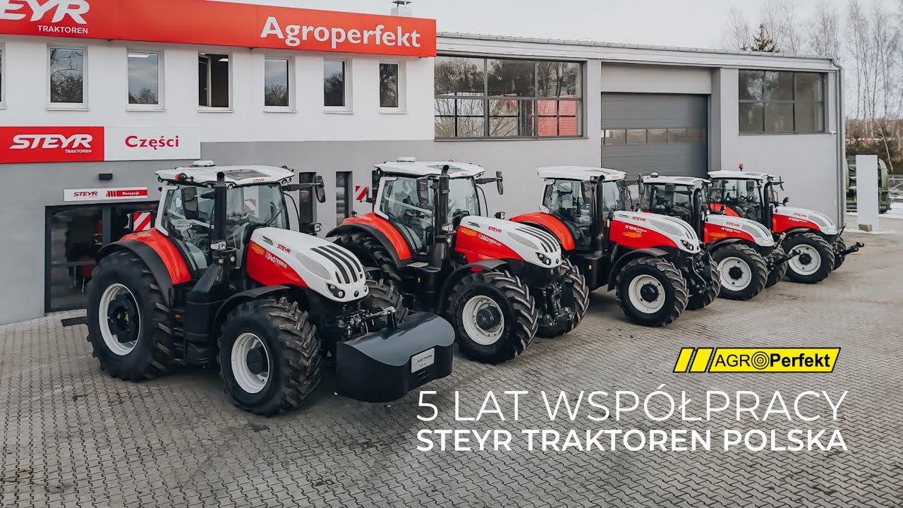 5 ciągników Steyr na 5-lecie współpracy z CNH Industrial