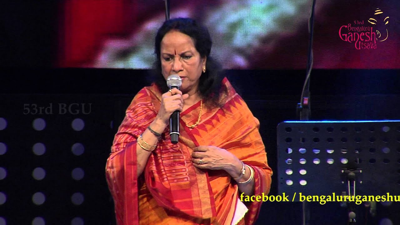 BOLE RE PAPIHARA | Guddi | Vani Jairam | 53rd Bengaluru Ganesh Utsava 2015