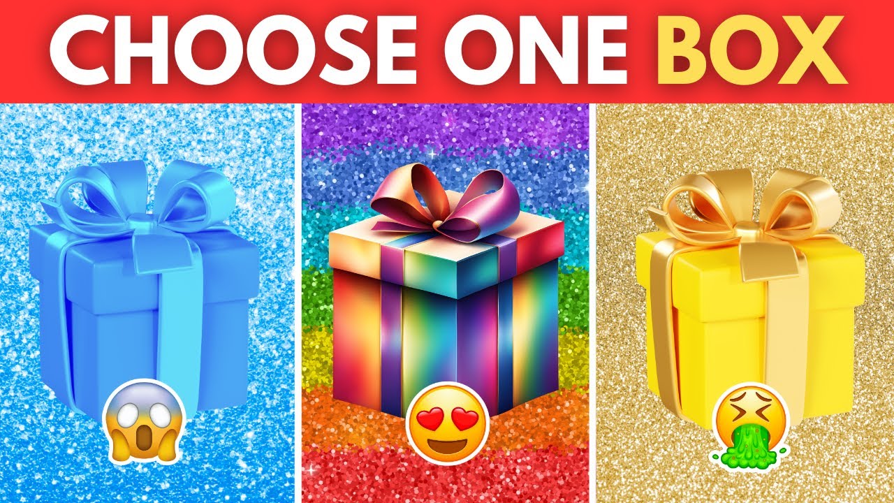 Choose Your Gift Box 🎁✨️ 3 Gift Box Challenge: Pick a Winner!😲😍🤮 #giftbox #giftboxchallenge