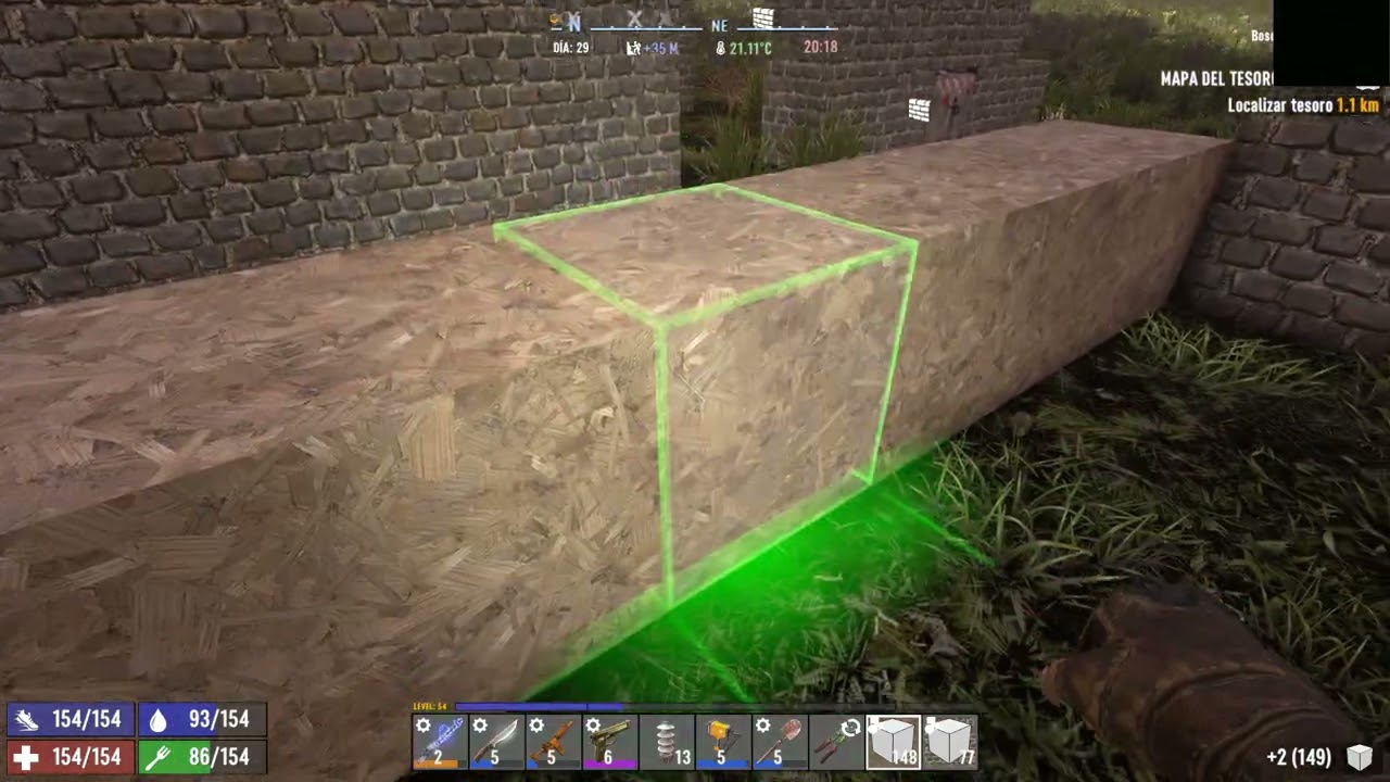 Seven days to die (montaje eléctrico bajo tierra)