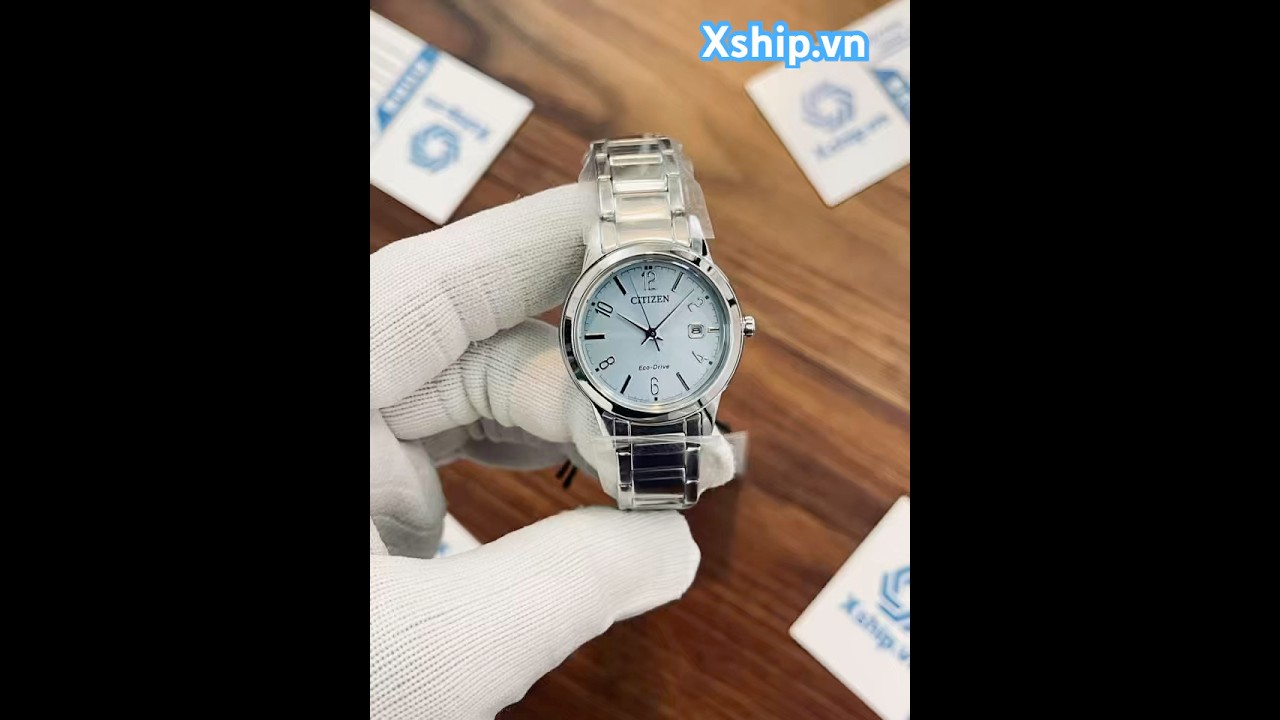 Citizen Lady Eco-Drive Blue Dial Watch FE1241-71L