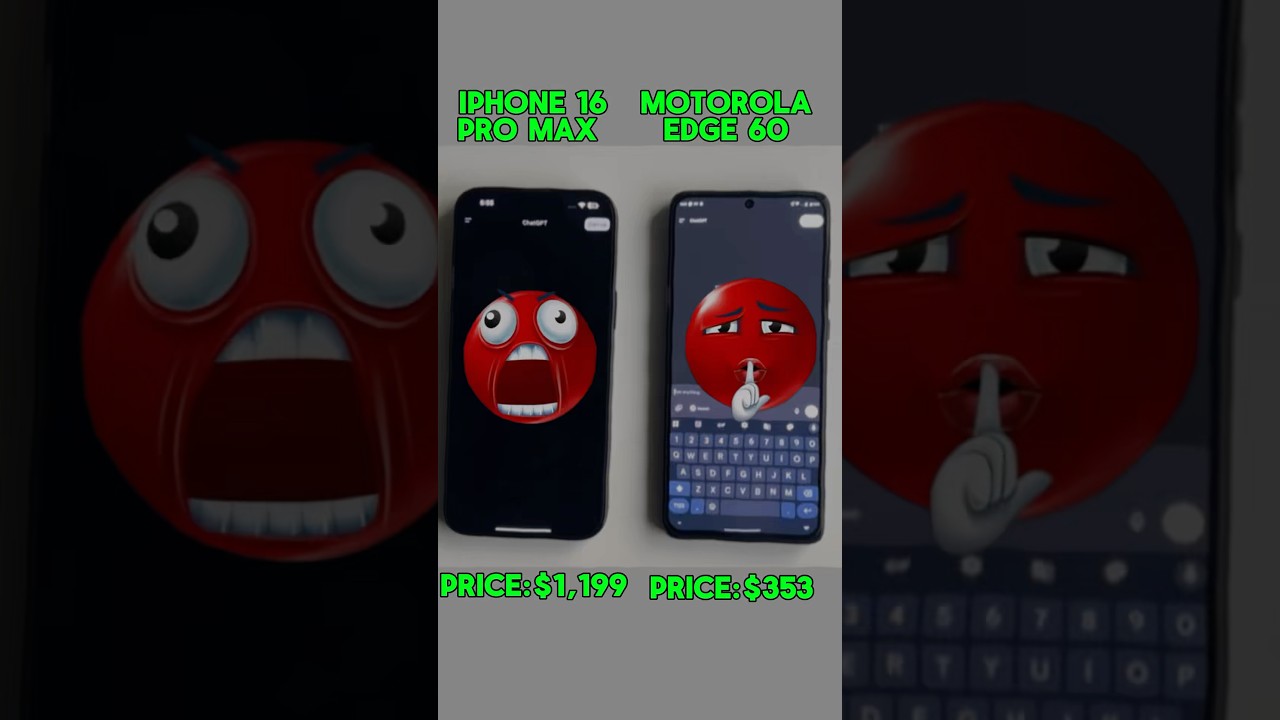 Shocking Result! iPhone 16 Pro Max vs Motorola Edge 60 Fusion &ndash; Who Wins? 🚀