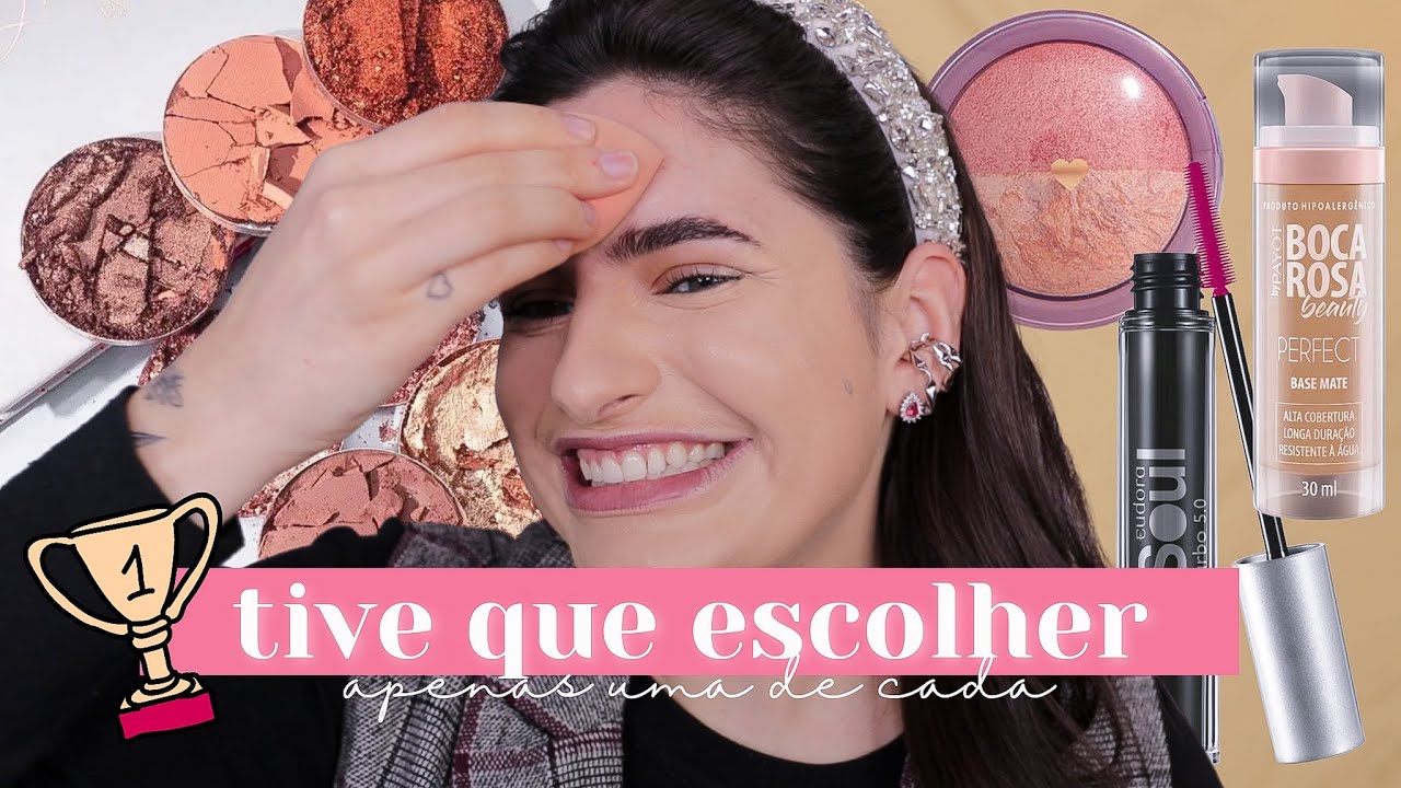 maquiagens FAVORITAS de CADA CATEGORIA: bruma, base, corretivo, paleta… ✨