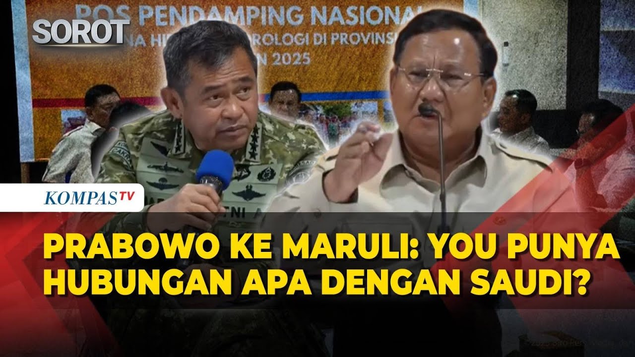 Presiden Prabowo ke Ksad Maruli: You Punya Hubungan Apa dengan Saudi?