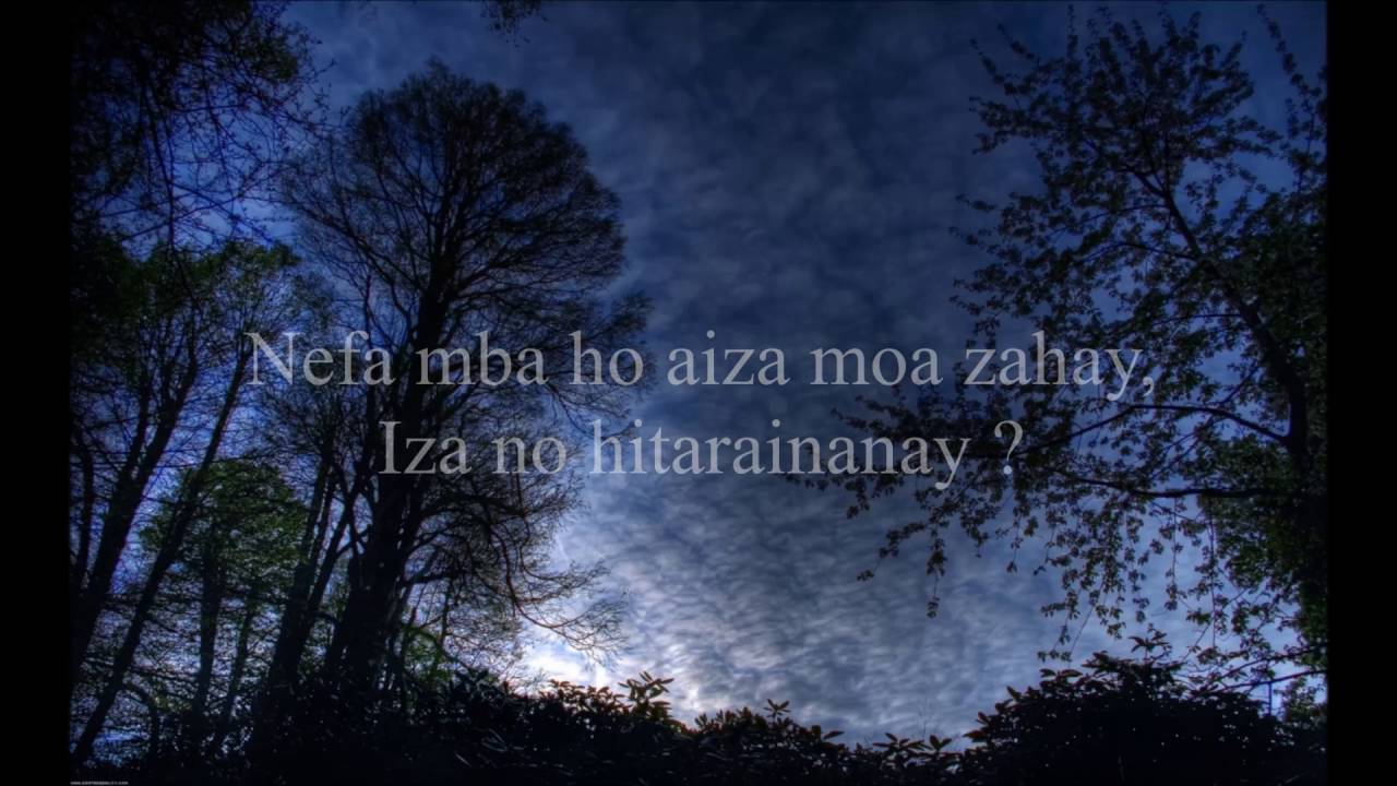 ANDRIAMANITRO - Hasina - KARAOKE