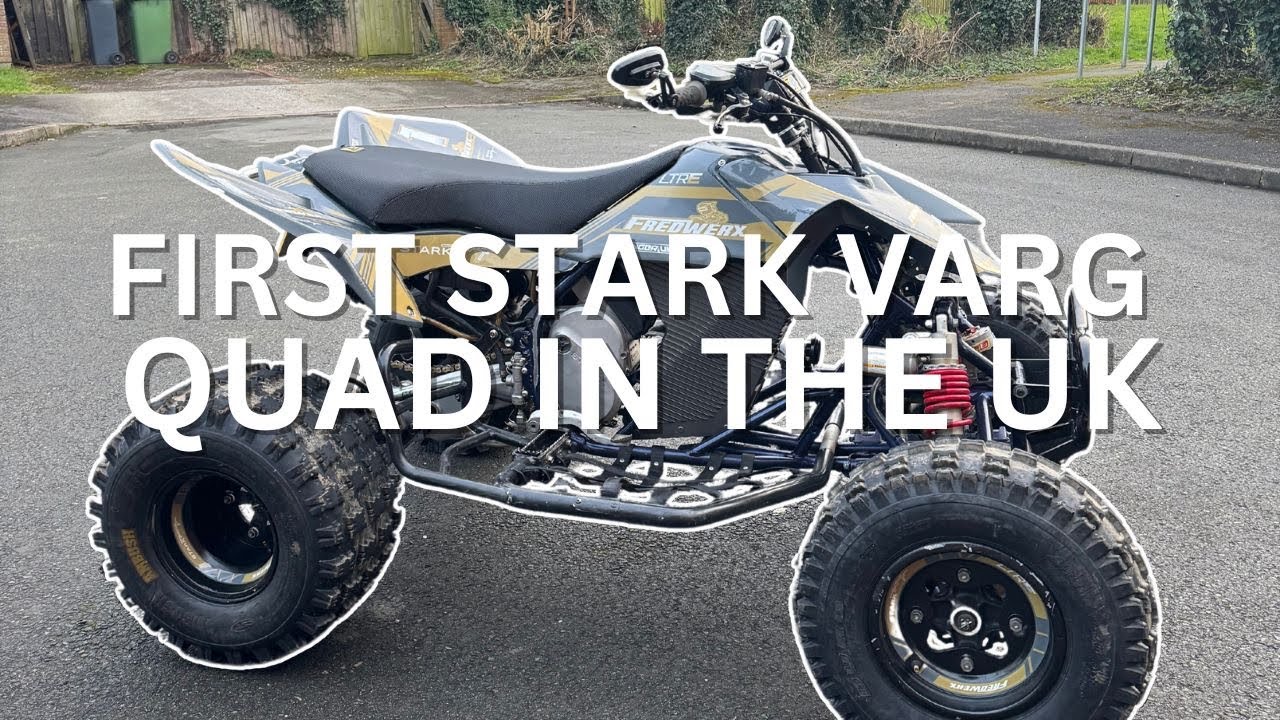 Stark Varg quad 80hp, first in the UK