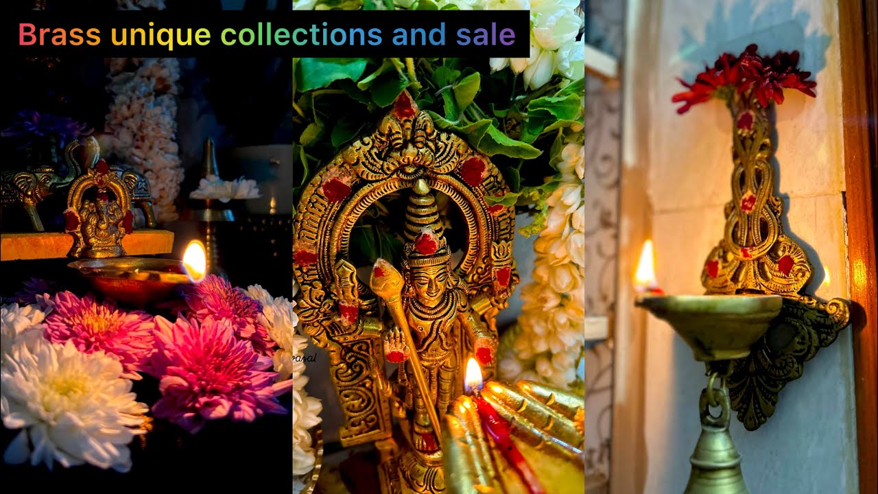🌸Pure Brass Collection 🪔 Unique Edition 🦚