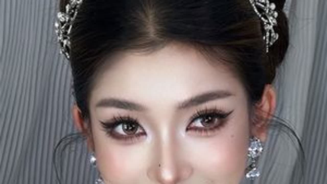 新娘跟妆 试妆vlog分享 轻泰浓颜系混血妆感分享#新娘跟妆 #婚礼跟妆 #成都新娘跟妆 #新娘妆 #化妆师的工作日常