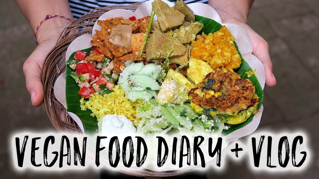 WHAT I EAT - VEGAN FOOD DIARY & BALI VLOG ♥ ISS HAPPY
