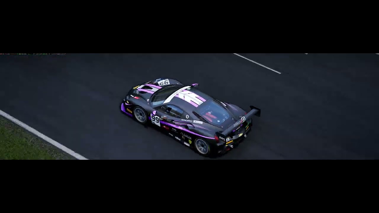 Assetto Corsa Monza 20-Min Multiclass Race TV Cam | GTC Ferrari 488 Beats GT3 & GT4 to Pole Victory