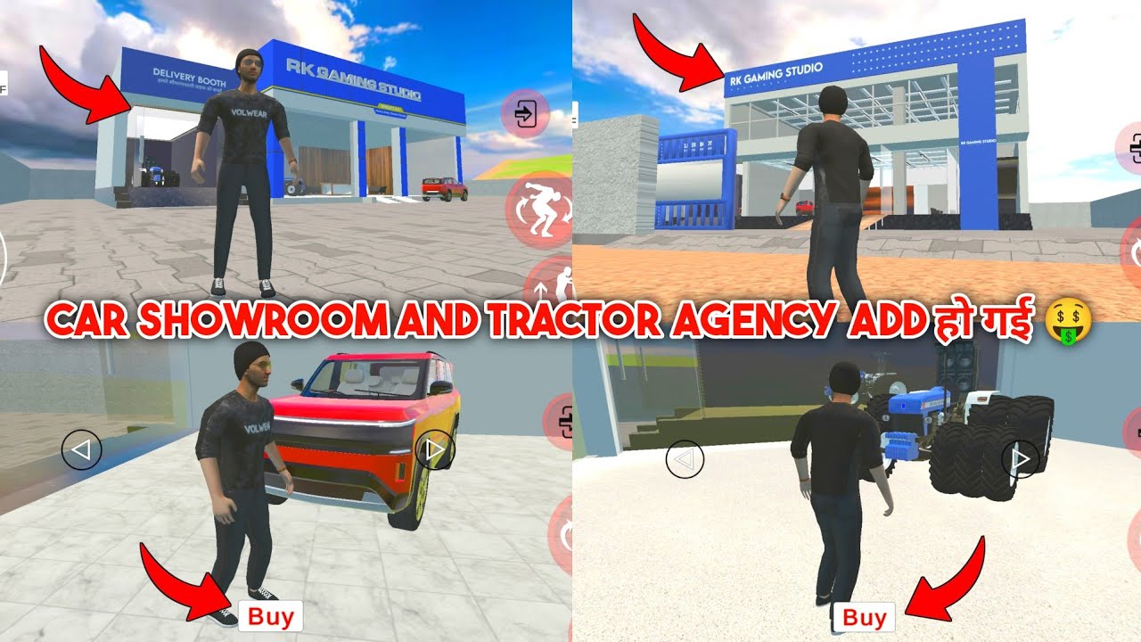 Car Showroom And Tractor Agency Add हो गई in Indian Desi Life Simulator 3D | Indian Desi Game