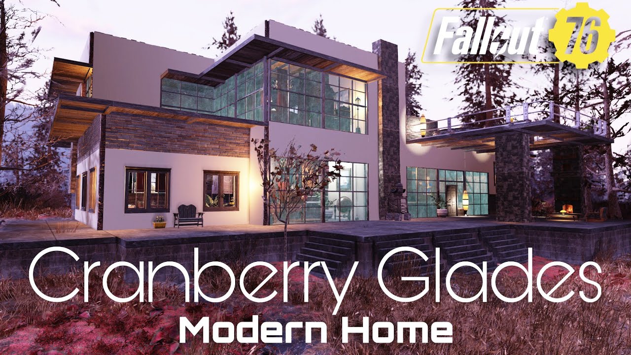 Fallout 76 C.A.M.P.s | Cranberry Glades Modern Build