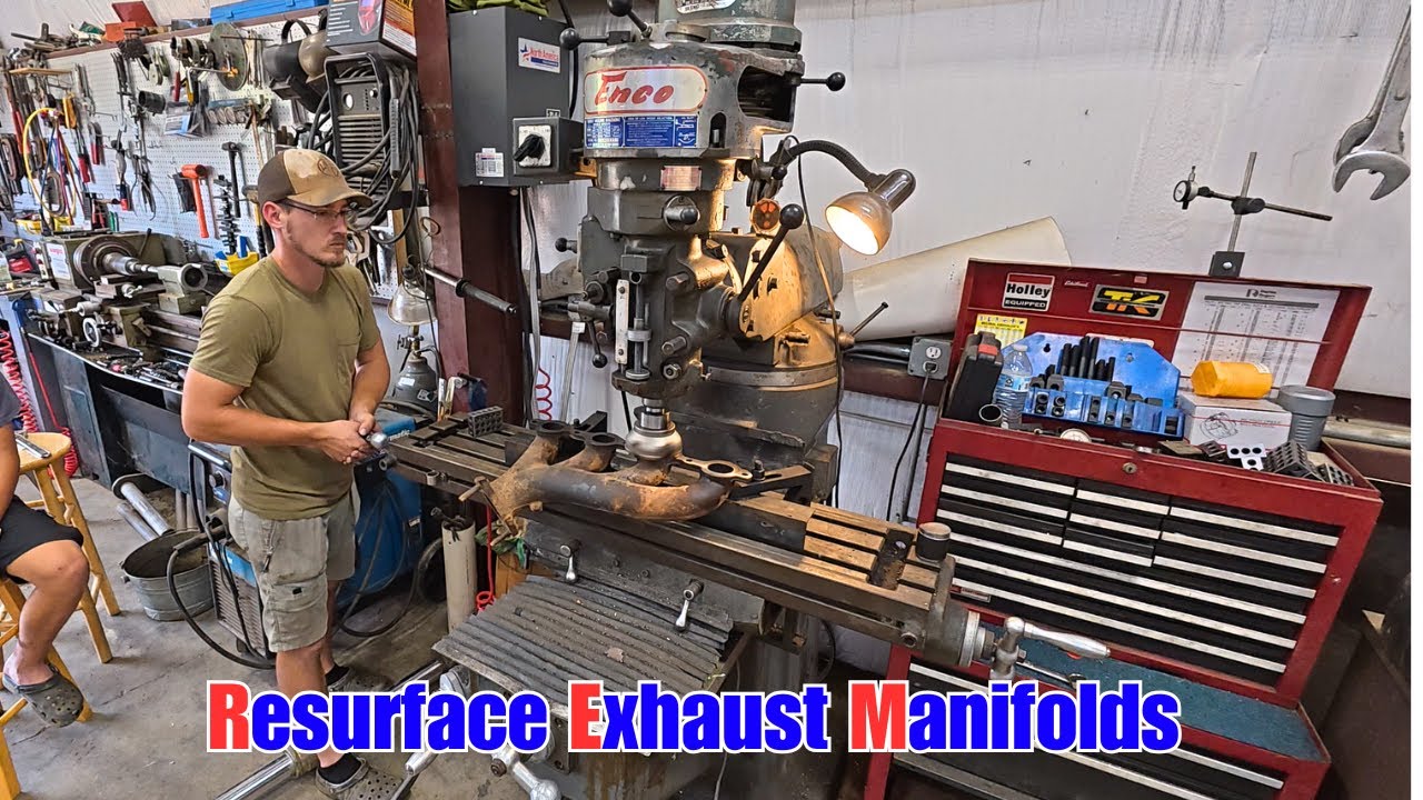How To Resurface Exhaust Manifolds For a 6.0 LS