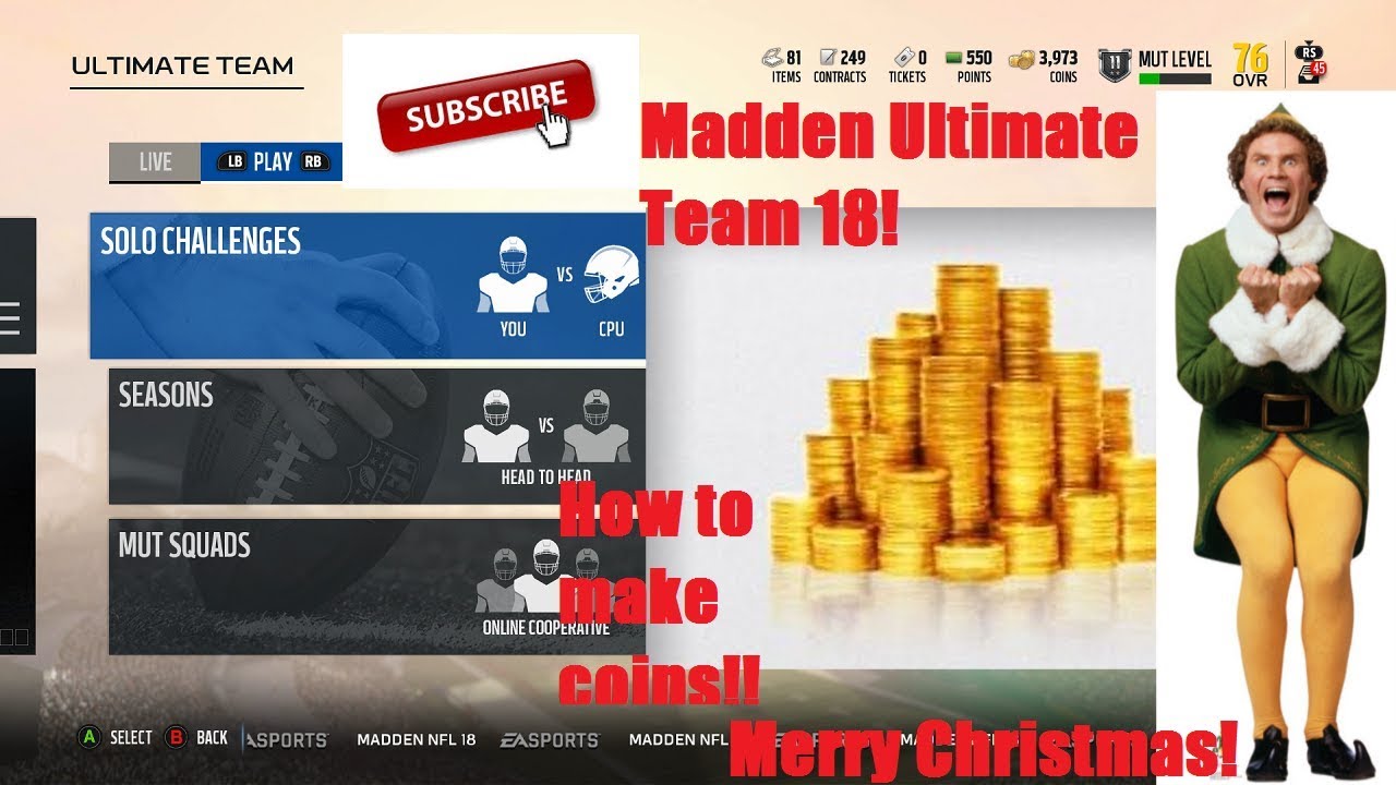 HOW TO MAKE EASY COINS IN MADDEN 18 ULTIMATE TEAM!