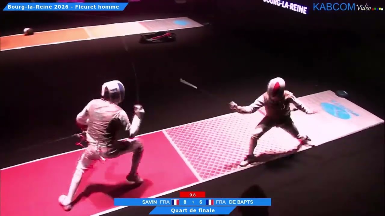 Hauts de Seine French Cup 2026 SMF - L8 - Rafael Savin FRA v Paul Antoine De Badts