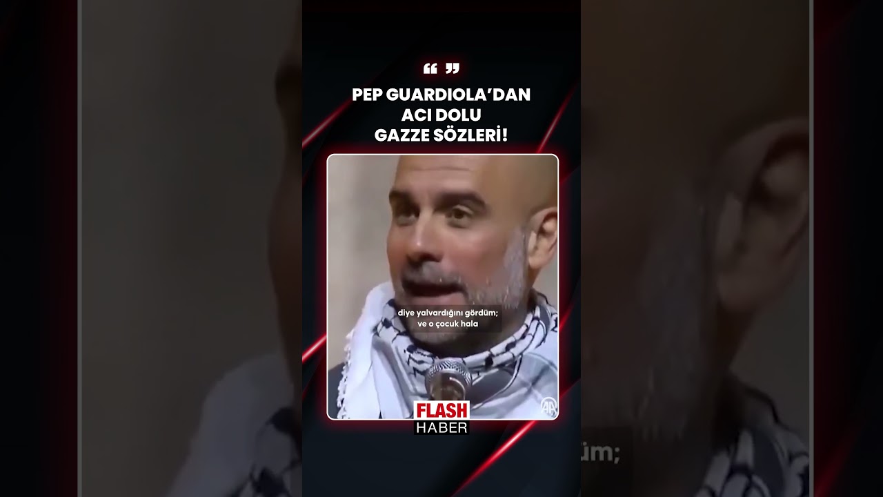 Pep Guardiola'dan Filistin'e Destek | 30.01.2026