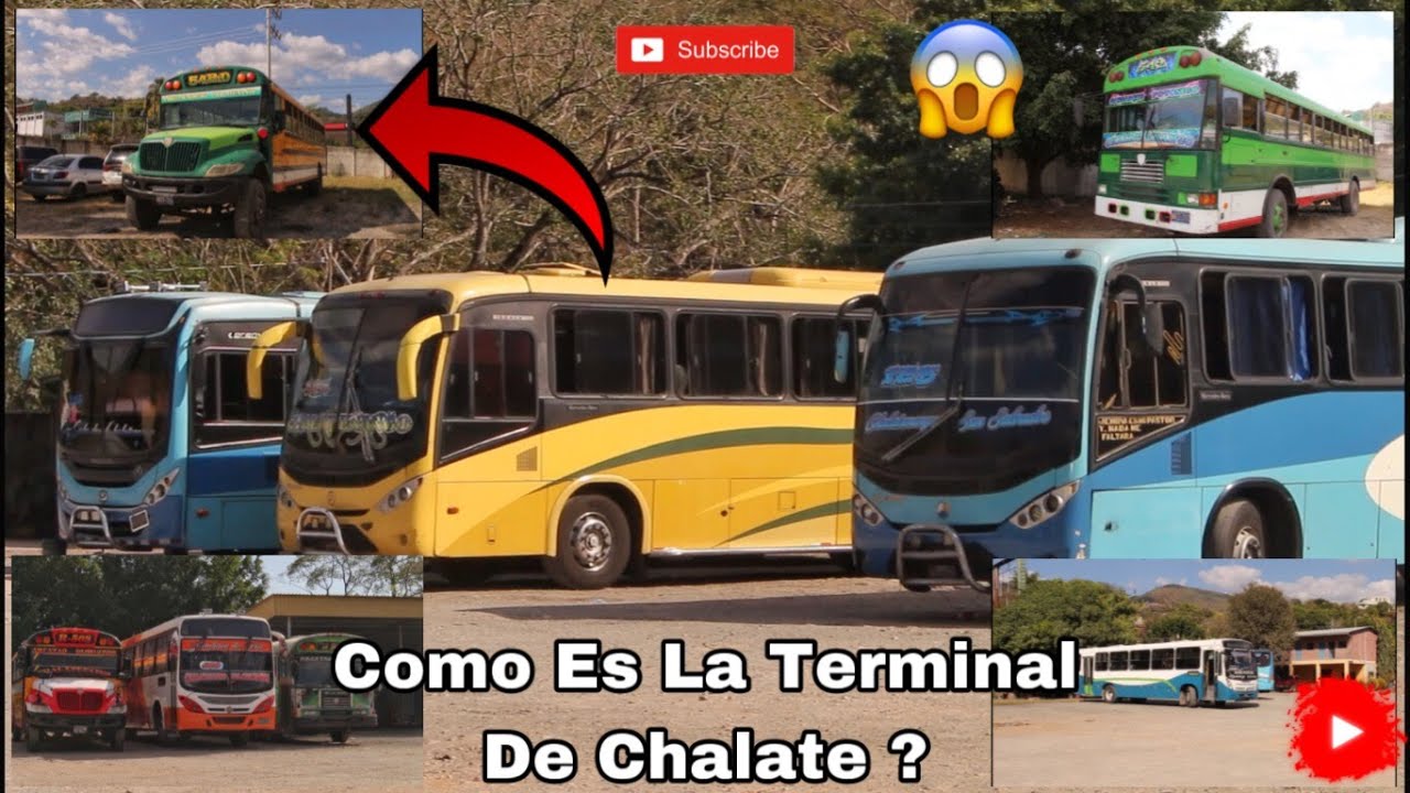 ¿COMO ES UNA TERMINAL DE BUSES SALVADOREÑA? (CHALATENANGO)