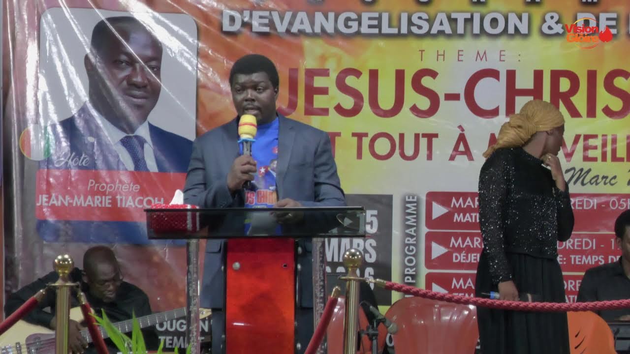 PROGRAMME D'EVANGELISATION DU 10/03/2026 ''JESUS-CHRIST FAIT TOUT A MERVEILLE