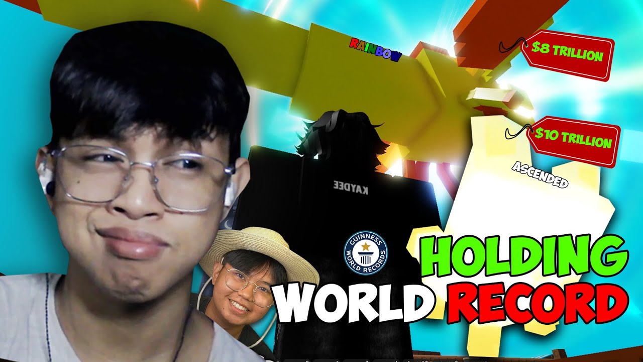 HAWAK NAMIN NI KRIPHIE ANG WORLD RECORD PET | Grow A Garden