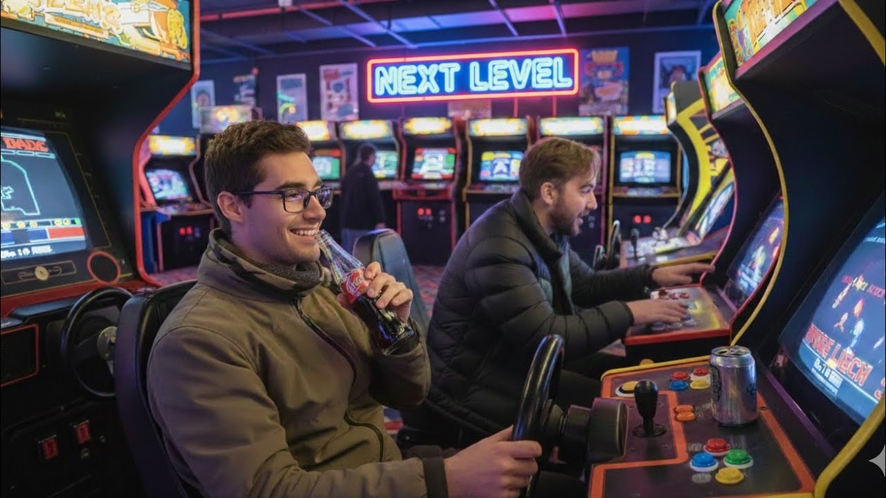 Pagas Una Bebida y JUEGAS a TODO en Este Arcade Bar de Madrid!