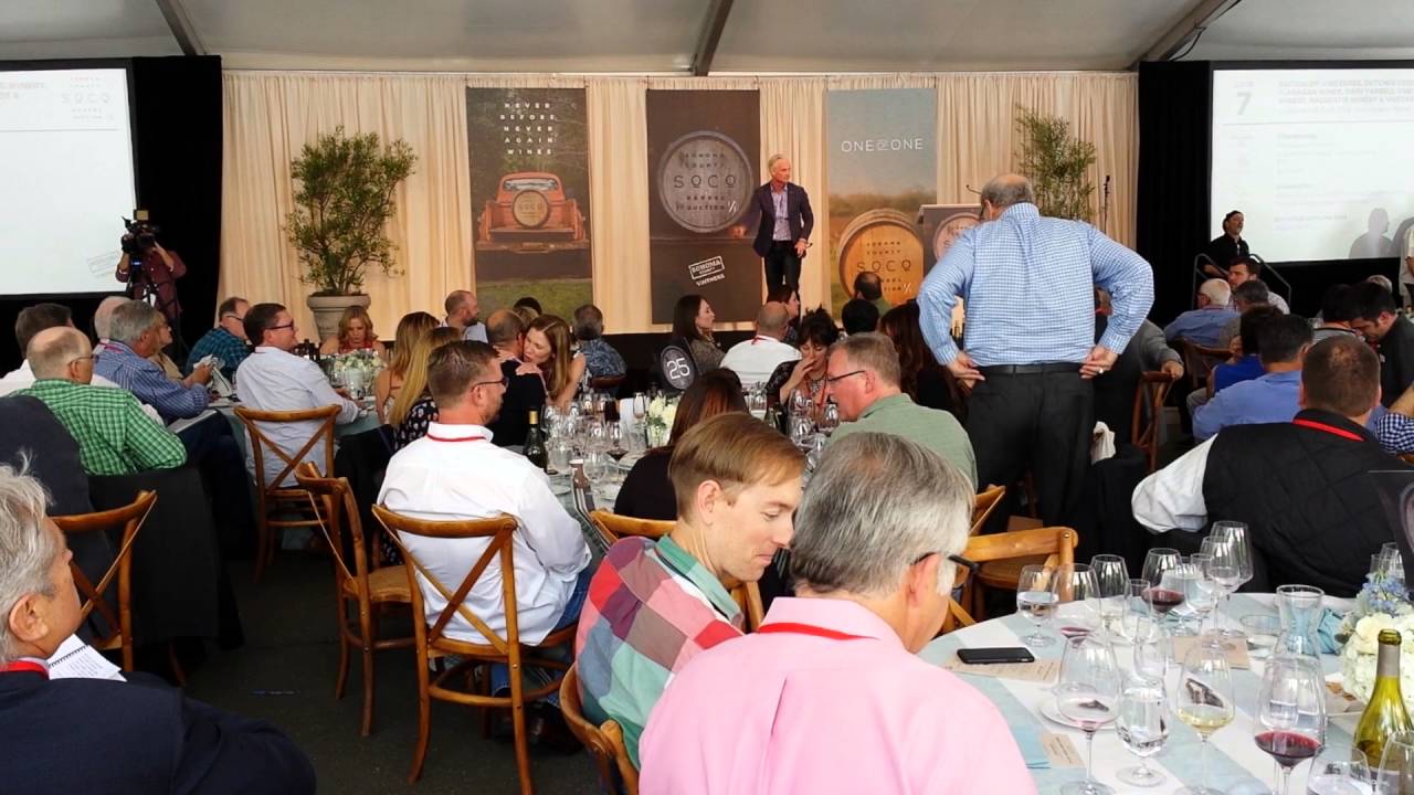 Sonoma County Barrel Auction of Judgement of Paris 40th Anniversary Barrel