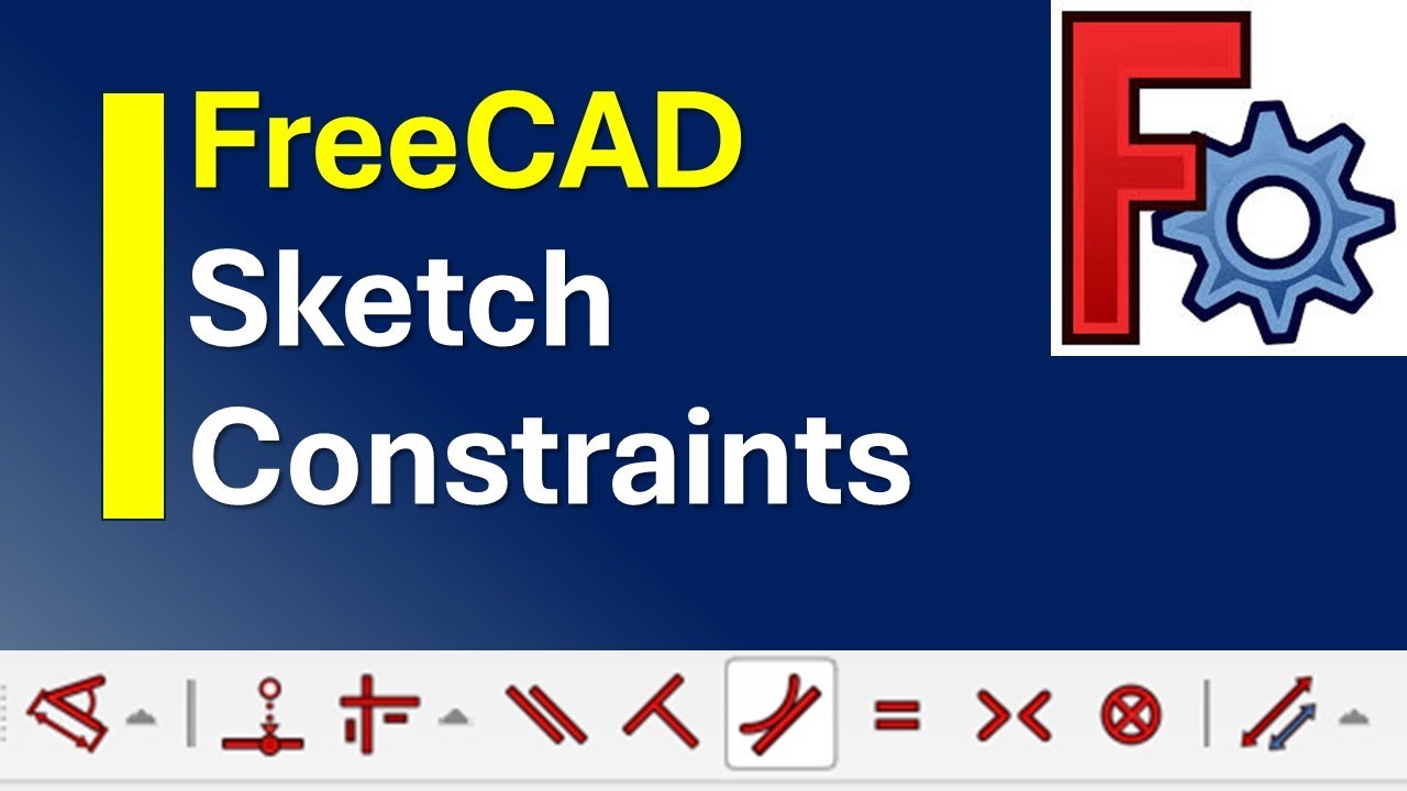 Учебное пособие по ограничениям эскизов в FreeCAD
