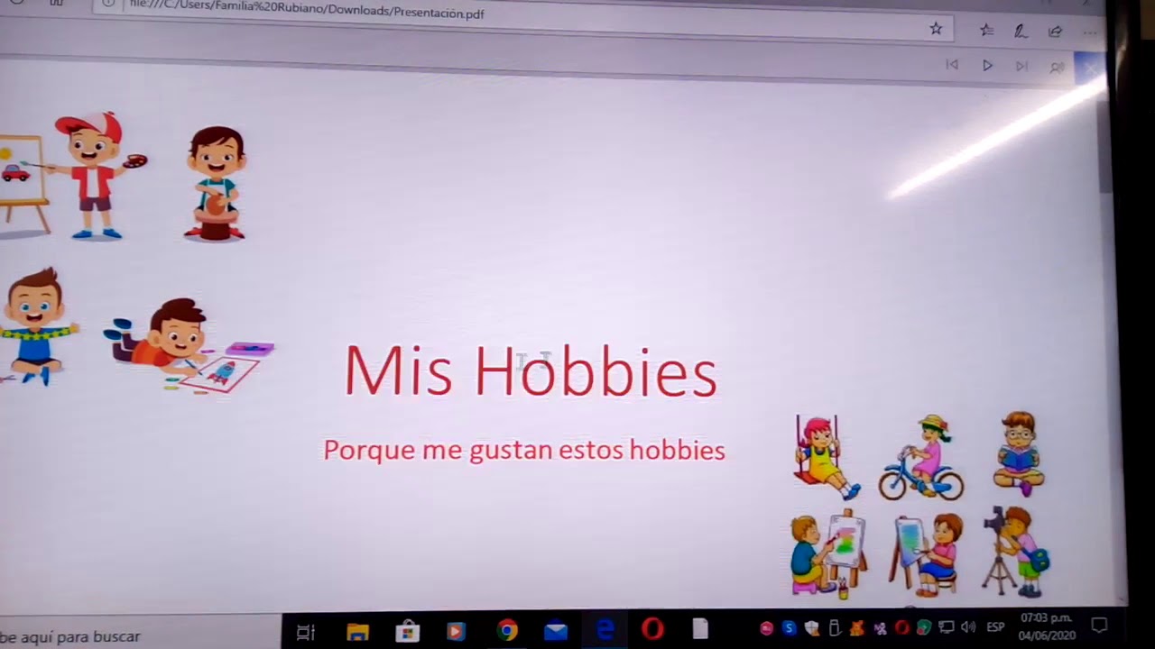 Mis hobbies  Ana Rubiano