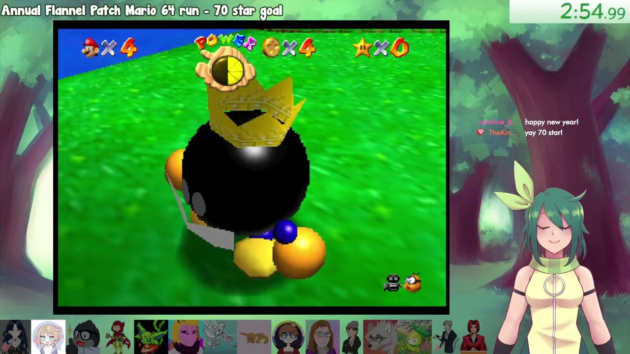 our New Year's tradition! Casual 70 star run with the Flannel Patch