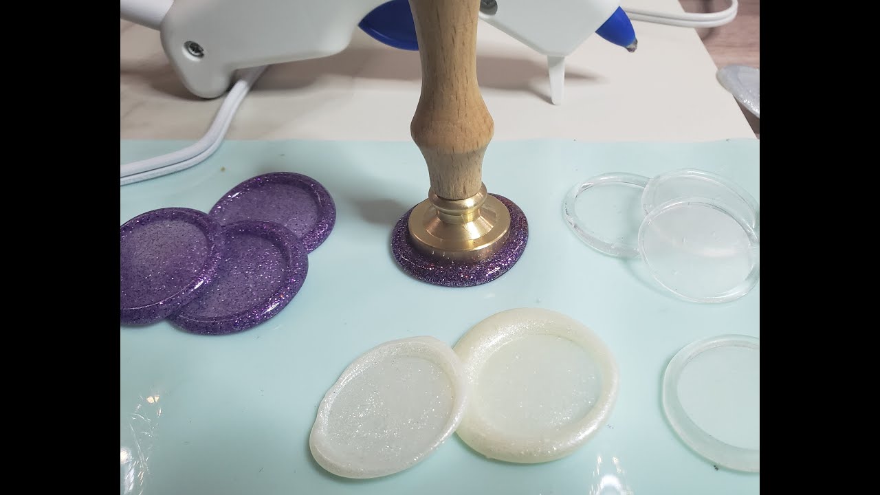 Working with Wax seals and glue sticks