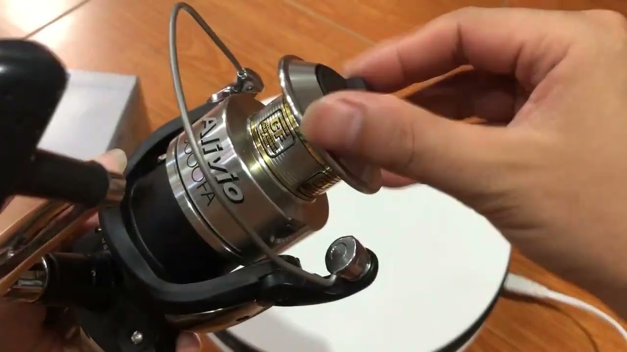 Fishing M&aacute;y c&acirc;u c&aacute; Simano Alivio 6000 b&igrave;nh d&acirc;n nồi đồng cối đ&aacute; bền