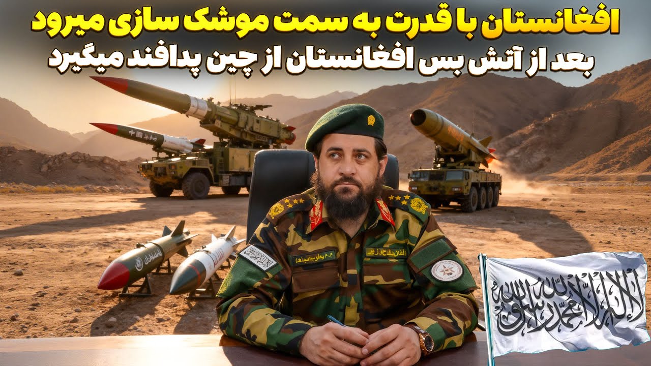 موشک‌های مخفی افغانستان که صدای پاکستان در آورد ! 😮 قدرت نظامی جدید طالبان باعث آتش بس کامل شد