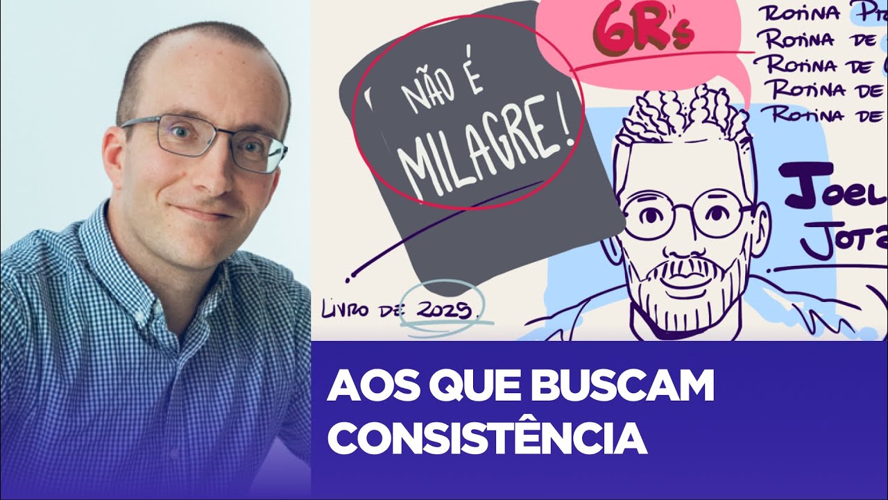 NÃO É MILAGRE! Como ter resultados usando os 6R's da Rotina. Livro de Joel Jota.