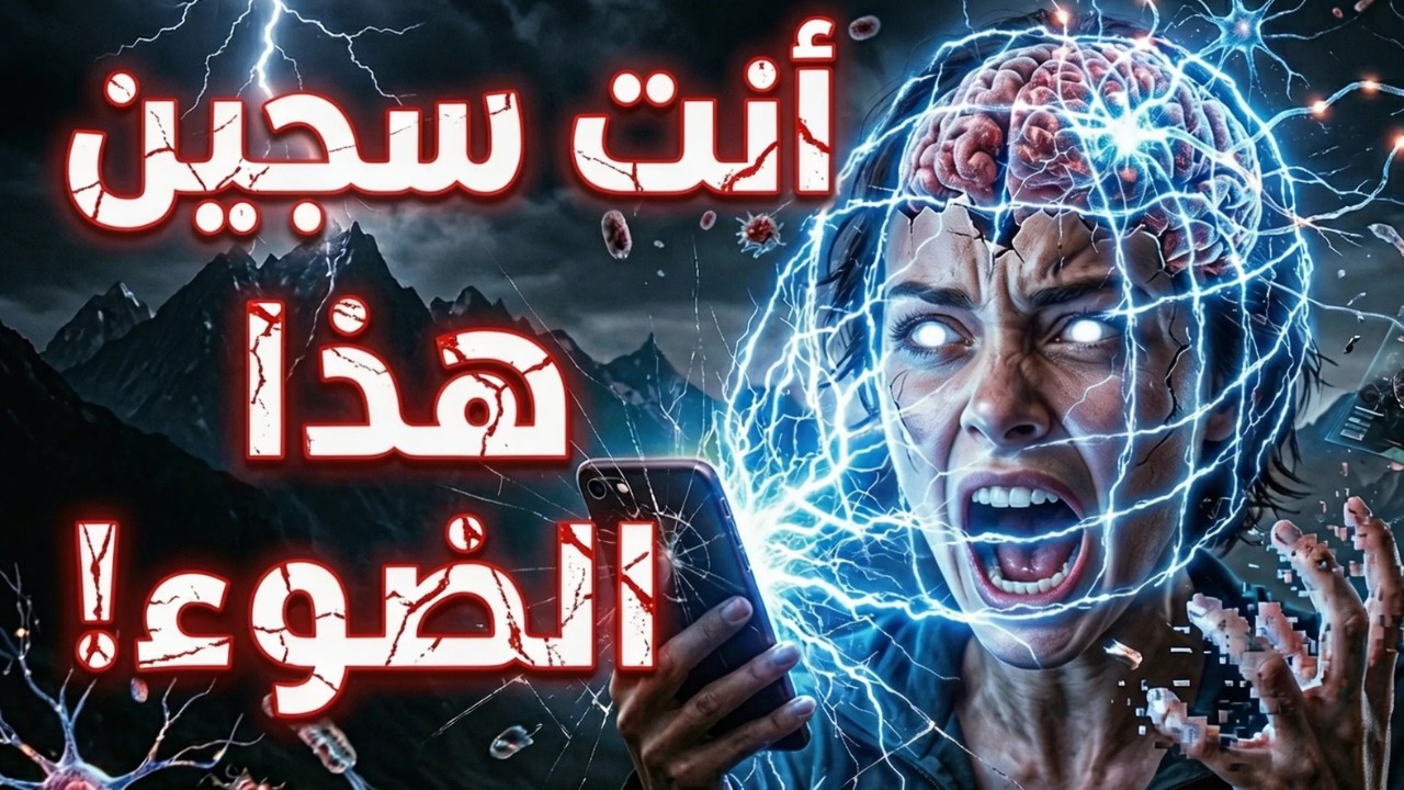 هل أنت سجين هذا الضوء؟ (حقيقة لا يريدونك أن تعرفها) 📱⚠️