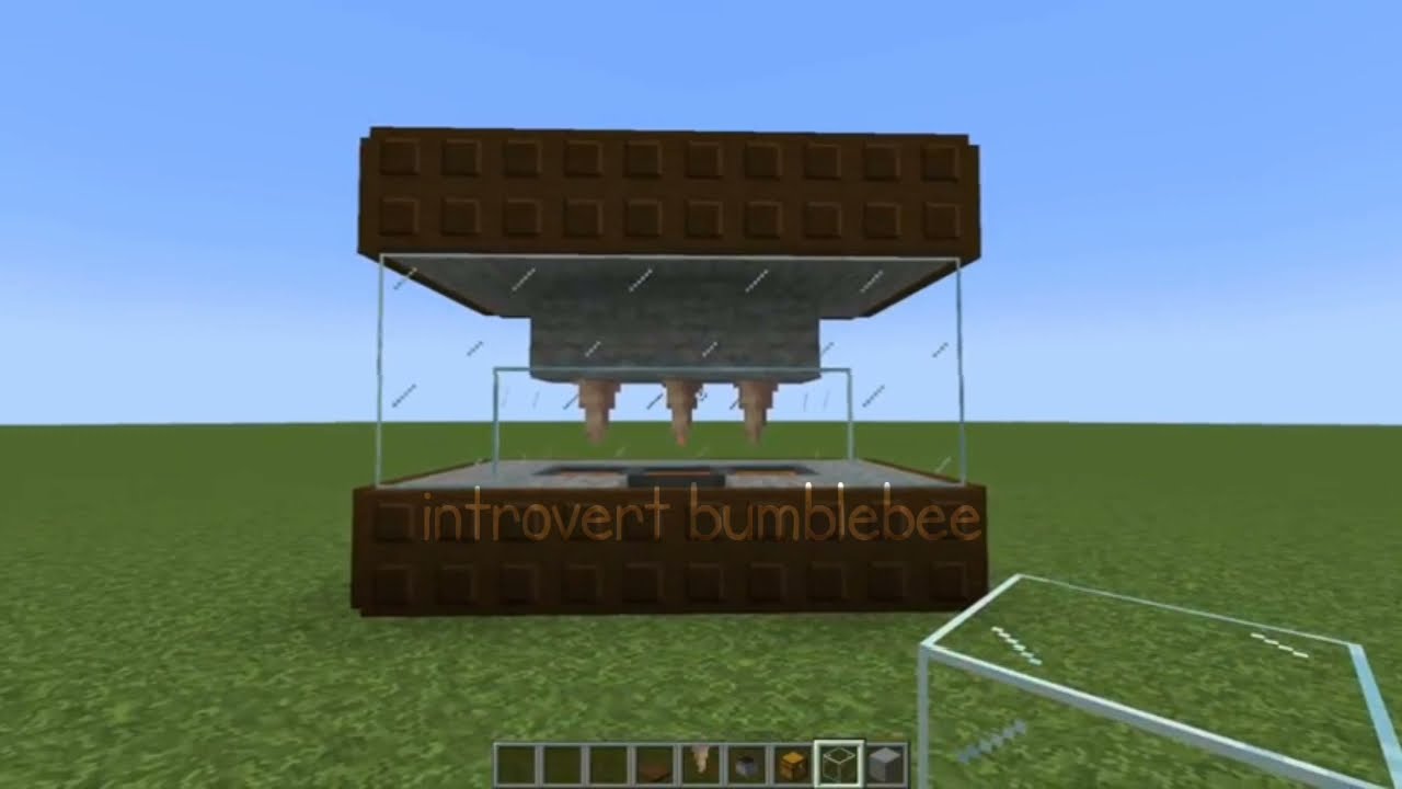 Infinite lava drip stone trick