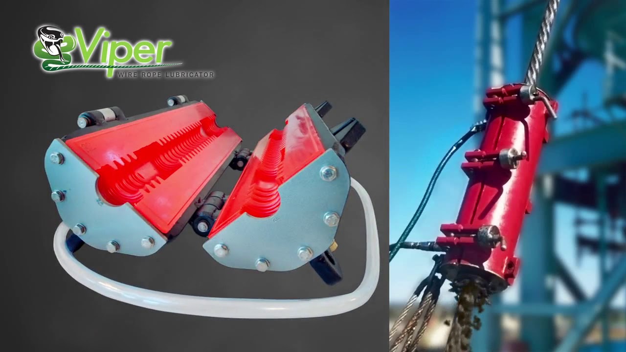 Viper Wire Rope Lubricator   Introduction video