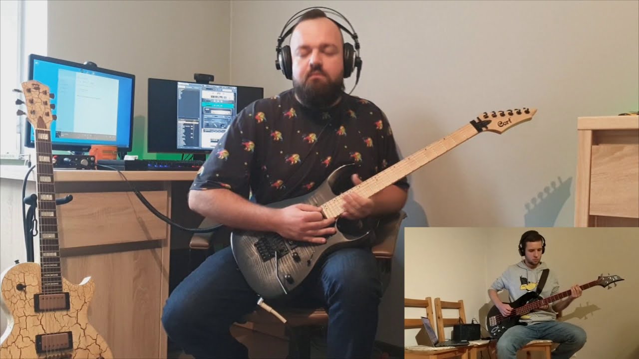 AC/DC - Touch Too Much (guitar & bass cover) ft. Bizon
