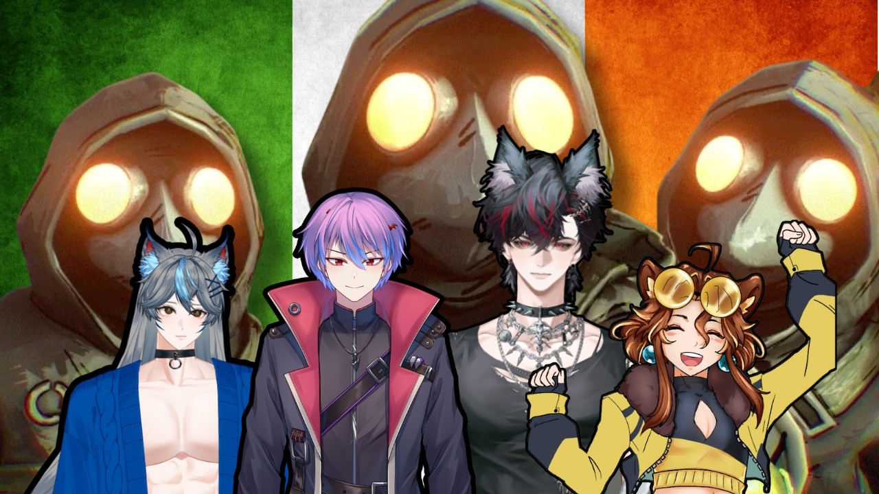 All Irish Collab! Feck Sakes Lads【Mimesis + Phasmo】