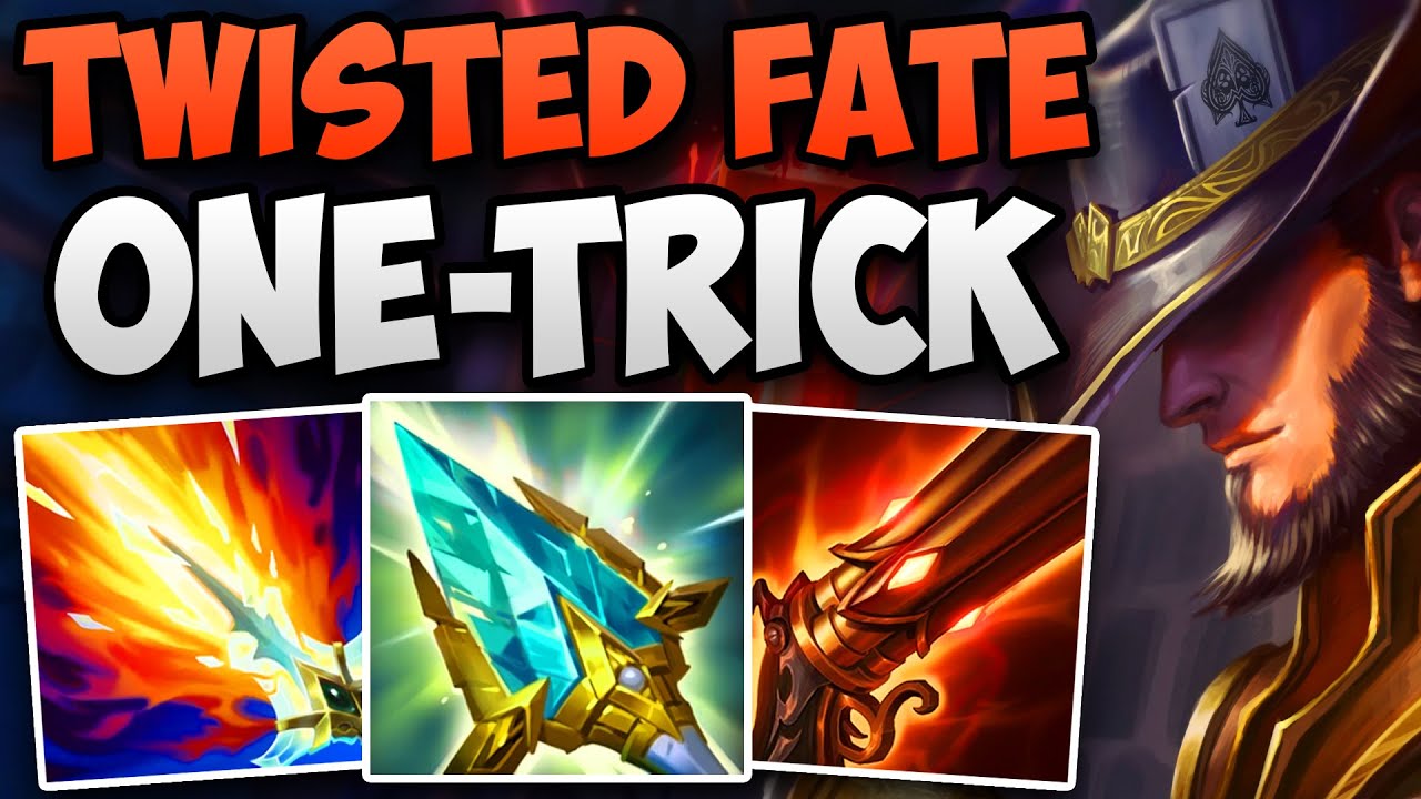 KOREAN CHALLENGER TWISTED FATE ONE-TRICK FULL GAMEPLAY | CHALLENGER MID TWISTED FATE | S14
