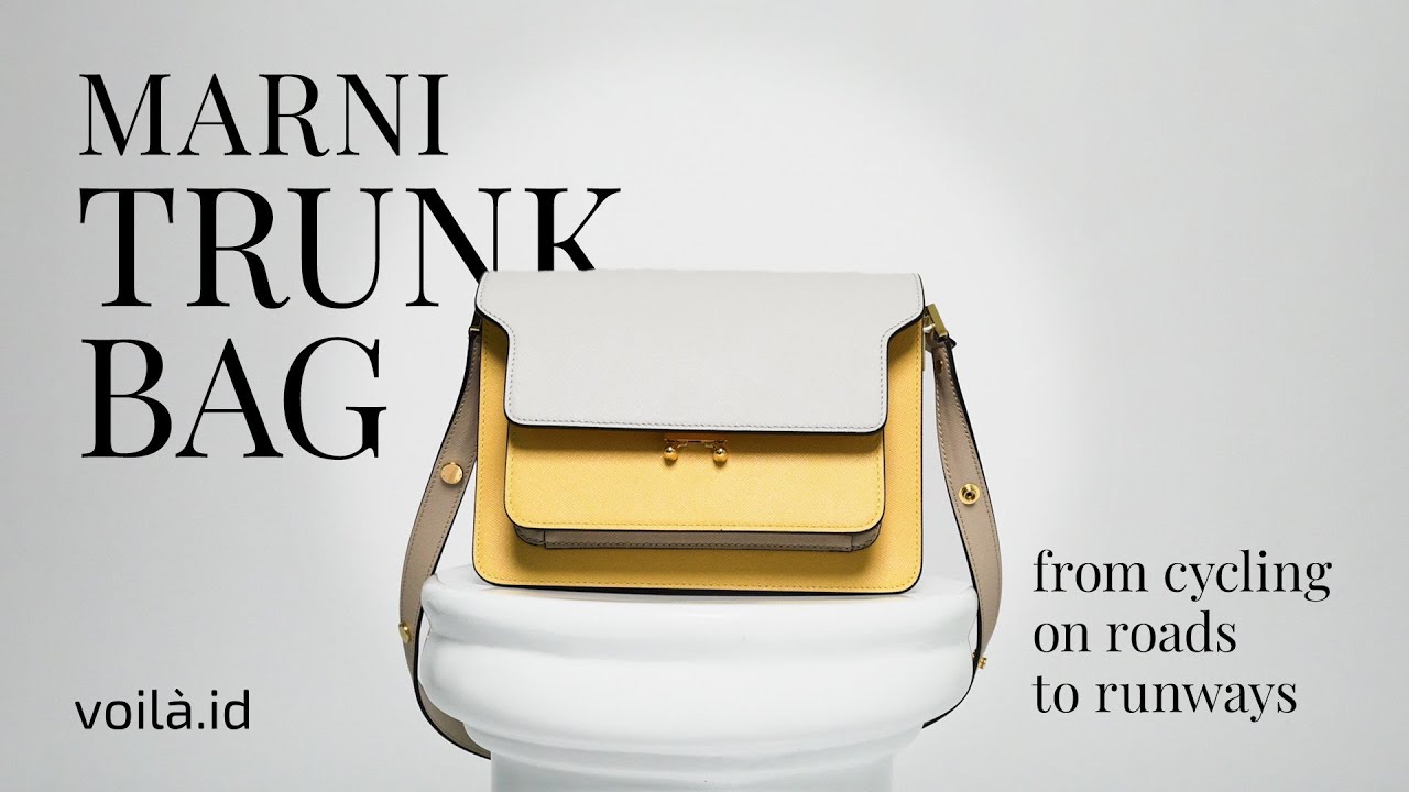 Historical Bags | Terinspirasi dari Kompartemen Sepeda, Marni Trunk Bag Ternyata Sukses Besar!