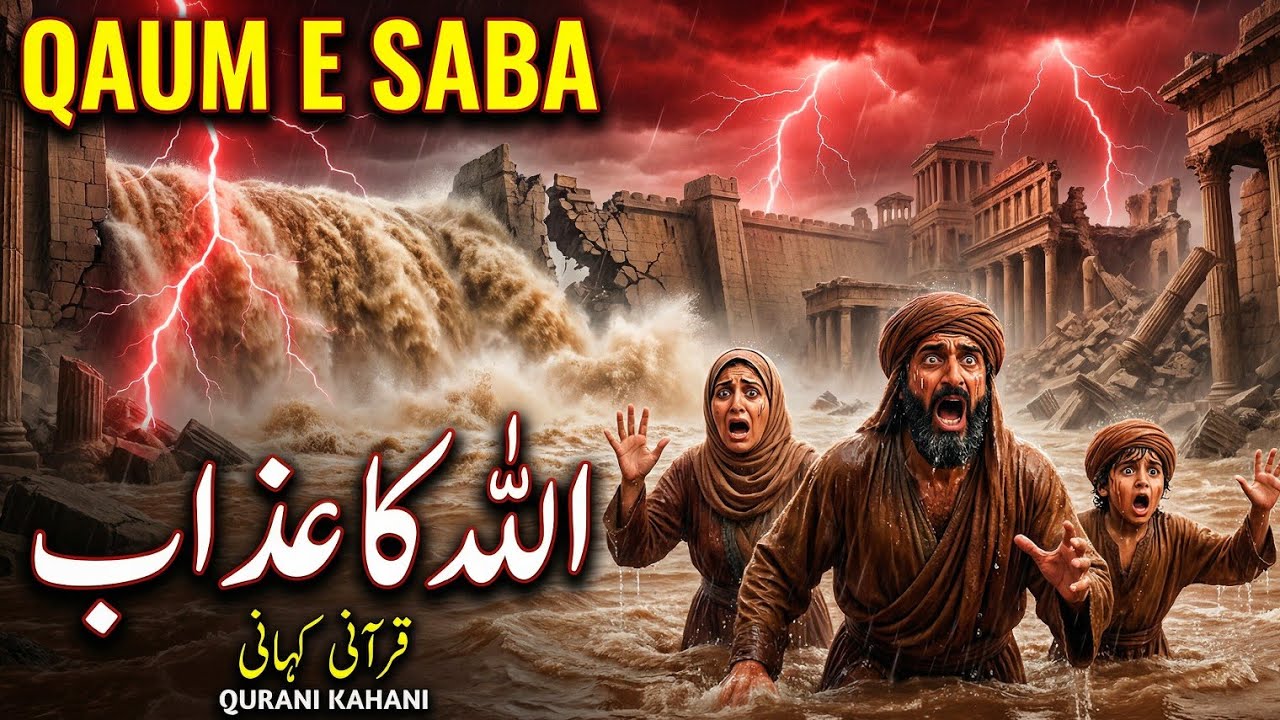 Allah Ne Qaum e Saba Ko Kaise Tabah Kiya? | قومِ سبا پر سیلاب کا عذاب