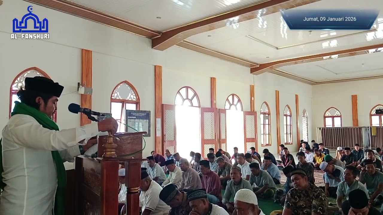 Khutbah Jum'at 09/01/2026 Ust. Jasman Pohan, SH Masjid Syech Hamzah Al-Fanshury Rundeng 