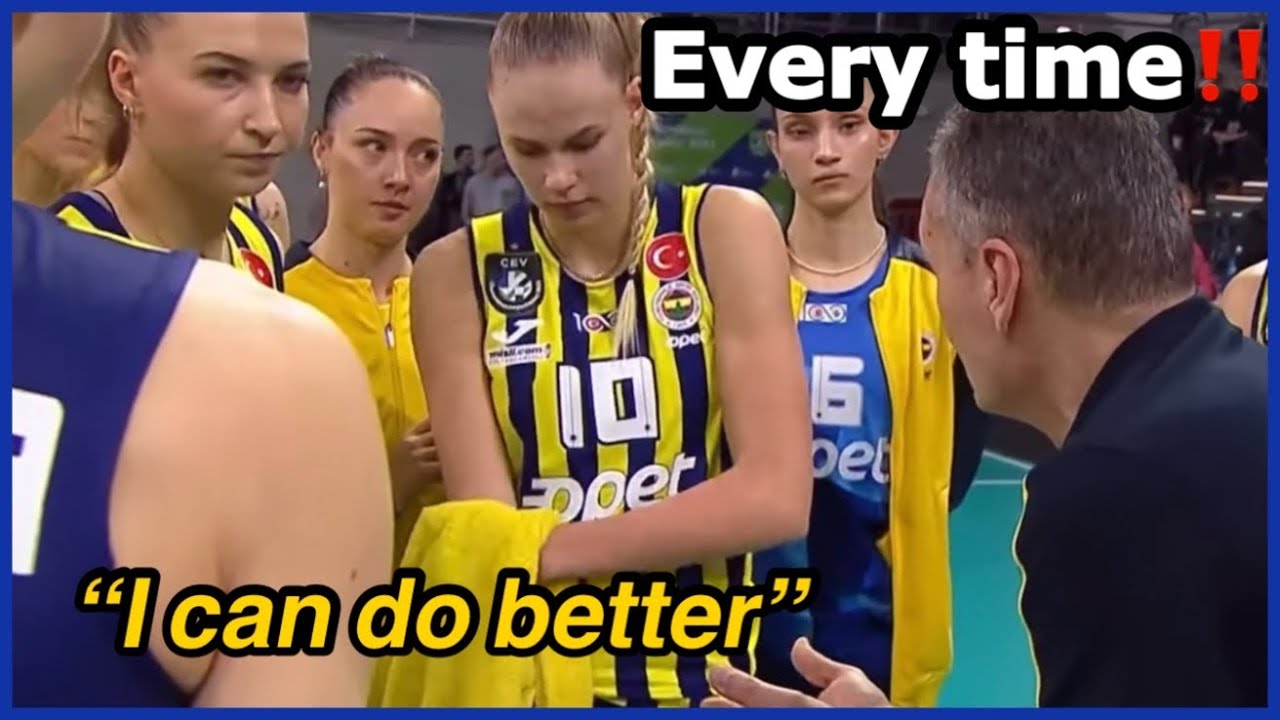 ACE🔥 Arina Fedorovtseva | Fenerbahçe Opet | Zoran Terzić